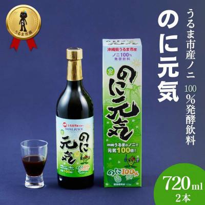 ふるさと納税 うるま市 [完熟発酵飲料] のに元気(720ml)2本セット