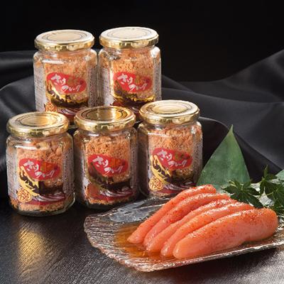 ふるさと納税 筑前町 液漬け明太子と鮭フレークのセット