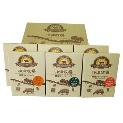 ふるさと納税 下仁田町 神津牧場 ジャージー牛肉のレトルト6個セット