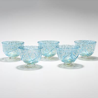 ふるさと納税 上郡町 冷茶グラス (5客) 川原有造作