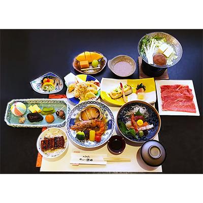 ふるさと納税 池田町 季節を味わう特別会席「ふるさと華コース」2名様食事券