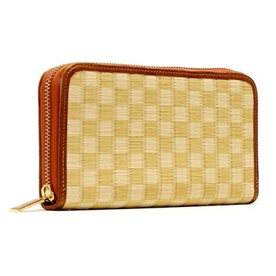 ふるさと納税 田原本町 葵(Aoi)ラウンド財布/鳳凰(黄)