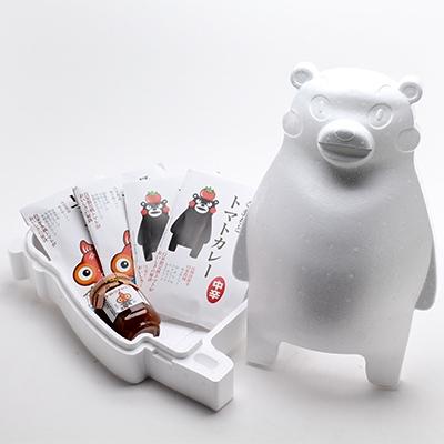 ふるさと納税 長洲町 くまモンカレーセット(トマトカレー200g×4袋、トマトケチャップ200g)