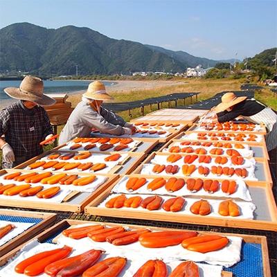 ふるさと納税 須崎市 宮進商店謹製　天日熟成　本からすみ　100g以上　【高級珍味】じっくりと熟成された薄塩旨味 |  | 01