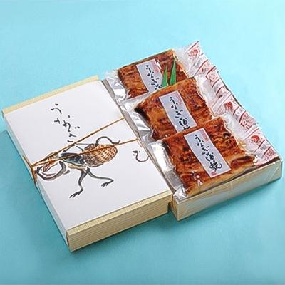 ふるさと納税 土浦市 創業大正五年 佃煮とうなぎ小松屋 うなぎ蒲焼3枚詰合せ