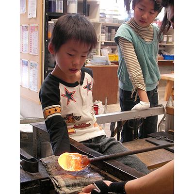 ふるさと納税 上郡町 吹きガラス体験(2名様)