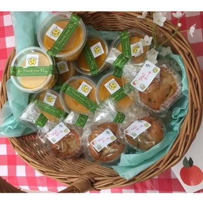 ふるさと納税 我孫子市 [福祉施設提供]かぼちゃぷりんと季節のお菓子セット