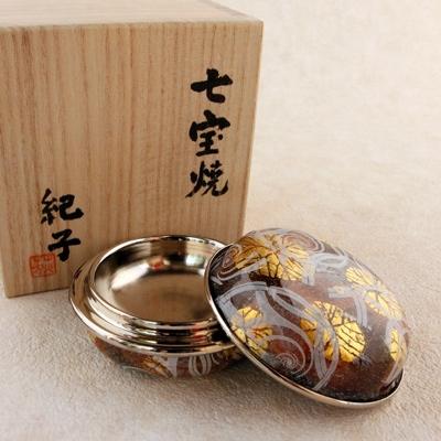 ふるさと納税 我孫子市 七宝焼 合子