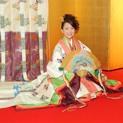 ふるさと納税 土浦市 平安装束 「十二単」着装体験