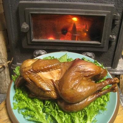 ふるさと納税 安平町 森のスモークチキン 1羽
