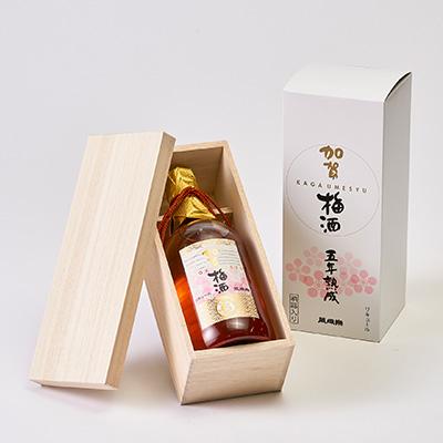 ふるさと納税 白山市 【白山の地酒】萬歳楽　加賀梅酒五年熟成 |  | 02