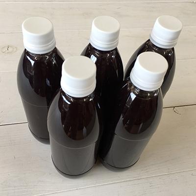 ふるさと納税 山県市 伊自良大実連柿渋 500ml×5本