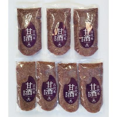 ふるさと納税 白石市 古代米甘酒7個