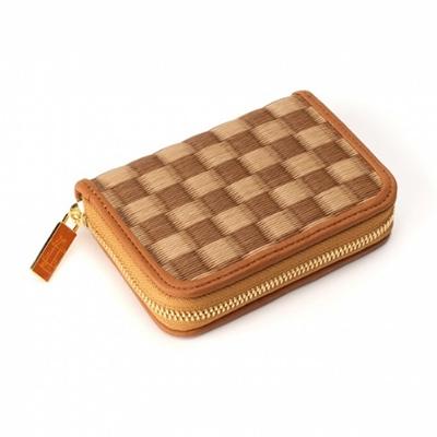 ふるさと納税 田原本町 葵(Aoi) ラウンドカードケース/鶴