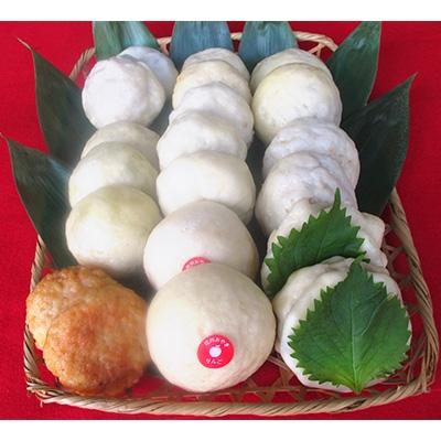 ふるさと納税 長野市 豊誠堂 手作りおやき 20個(10種類各2個)