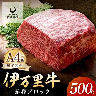 ふるさと納税 伊万里市 伊万里牛赤身ブロック 500g