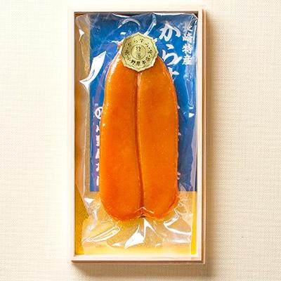 ふるさと納税 長崎市 創業安政6年 本場長崎の老舗からすみ店 薄塩からすみ140g