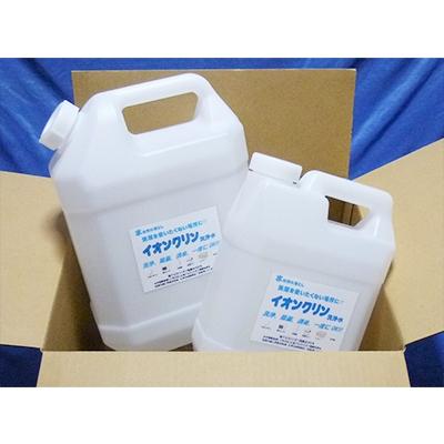ふるさと納税 泉南市 ●イオンクリン洗浄水 アルカリイオン電解水2リットルボトル1本+4リットルボトル1本