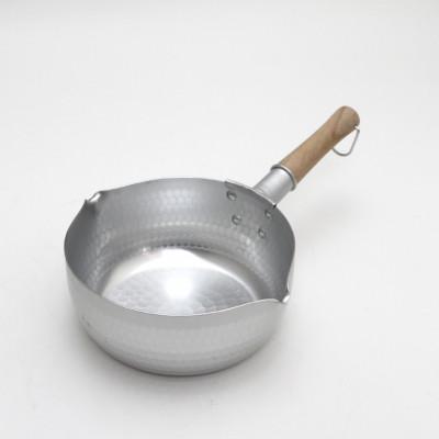 ふるさと納税 藤井寺市 和の職人 深型槌目ゆきひら鍋20cm ガス火専用