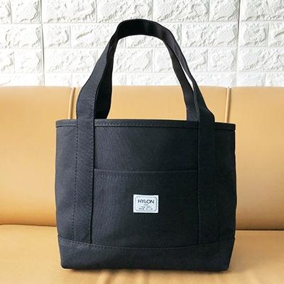 ふるさと納税 朝来市 HYLON キャンバストート Mサイズ ブラック