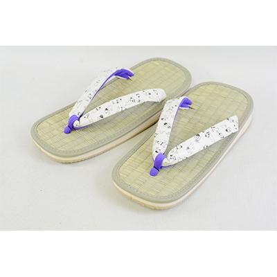 ふるさと納税 王寺町 雪丸雪駄(紳士用 白 8寸3分 25.0〜25.5cm)