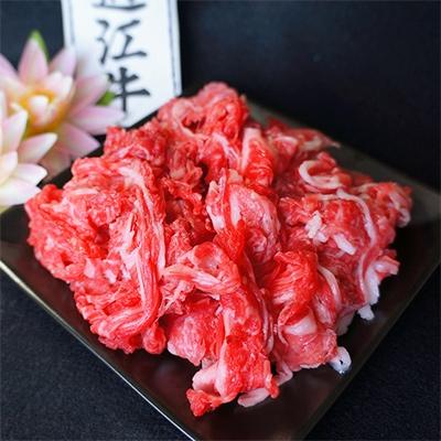 ふるさと納税 湖南市 A4等級以上保証! 近江牛切り落とし(小間切れ)1kg(500g×2)