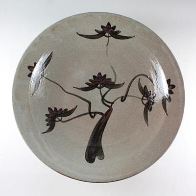 ふるさと納税 唐津市 [唐津焼]中里太郎右衛門窯 絵唐津額皿