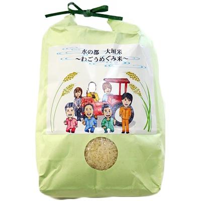 ふるさと納税 大垣市 水の都 大垣米 〜わごうめぐみ米〜[特別栽培米レンゲハツシモ] 5kg