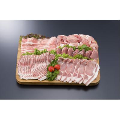 ふるさと納税 都城市 宮崎県 都城市産「きなこ豚」バラエティセット2.1kg (しゃぶしゃぶ・生姜焼き用)