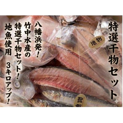 ふるさと納税 八幡浜市 竹中水産の八幡浜発!「匠の干物三昧セット3kg前後以上(約20枚)」[H22-177]