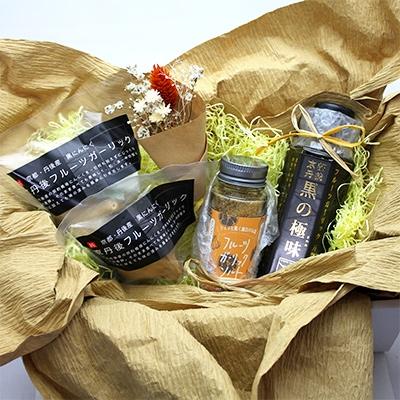 ふるさと納税 京丹後市 [三ツ星シェフ御用達]無添加 フルーツガーリック+調味料 お試しセット