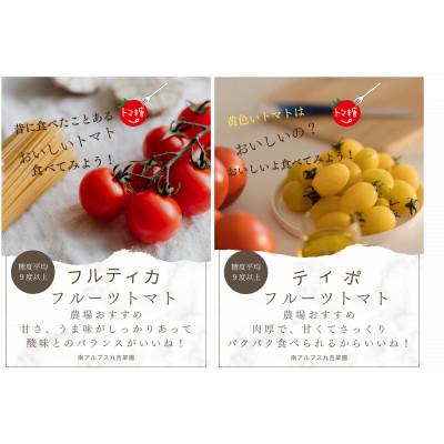 ふるさと納税 南アルプス市 食べ出したら止まらない・おいしい甘いフルーツトマト2kg(フルティカ1.5kg、ティポ0.5kg) |  | 01