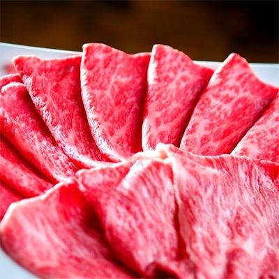 ふるさと納税 唐津市 佐賀牛A5〜A4等級 ももスライス500g すき焼きしゃぶしゃぶ鍋用国産黒毛和牛