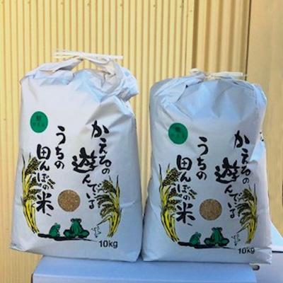 ふるさと納税 江北町 新米【令和8年産】農薬、化学肥料を極限まで減らした、ひなたむらのさがびより玄米10kg×2袋 | 