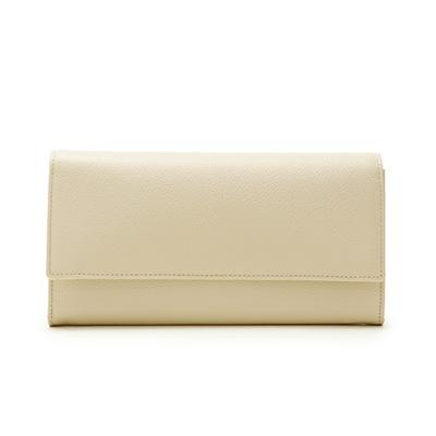 ふるさと納税 御代田町 [濱野皮革工藝の長財布です]グレース ロングウォレット ギャルソンタイプ(アイボリーベージュ)