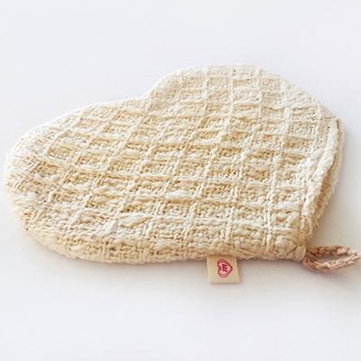 ふるさと納税 あさぎり町 和綿お肌洗い 1枚(ハート)