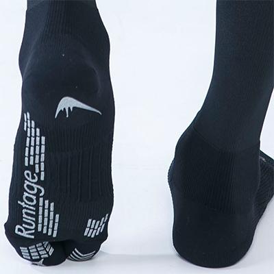 ふるさと納税 江北町 Runtage アスリートラウンドPRO Ver.2 着圧ゴルフソックス【25-27cm　ブラック】 |  | 01