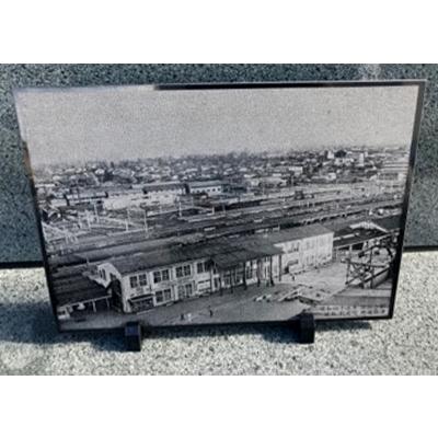 ふるさと納税 利府町 影彫り 「旧仙台駅」