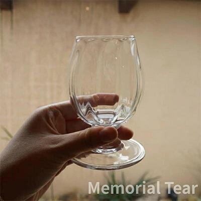 ふるさと納税 河内長野市 ”Memorial Tear” 想い出の涙(ワイングラス)_2