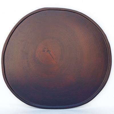 ふるさと納税 島田市 年輪盆 大 時代色