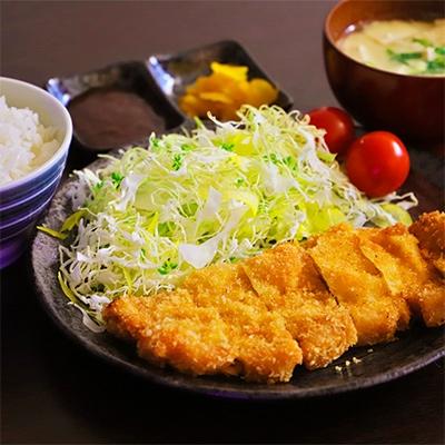 ふるさと納税 唐津市 [唐津市産]和豚(もちぶた)とんかつセット(ローステキかつ 計800g(6枚入り))