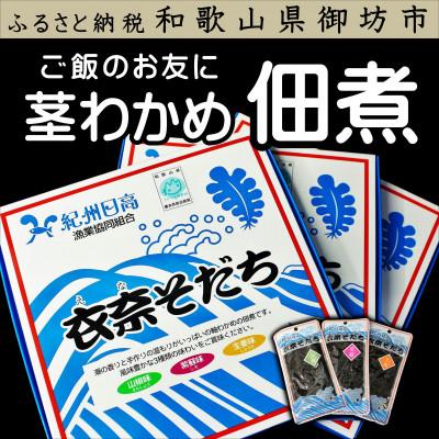 ふるさと納税 御坊市 紀州日高漁業協同組合 衣奈そだち(佃煮)