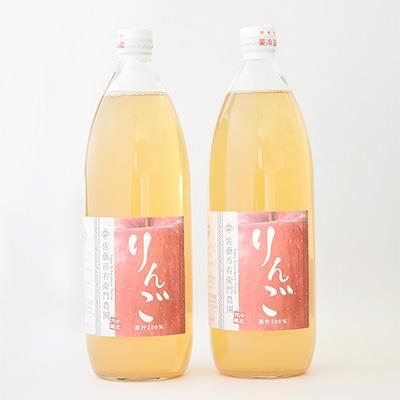 ふるさと納税 南陽市 [果汁100%!]南陽産・無添加完熟りんごジュース(1000ml×2本入り)[S691]