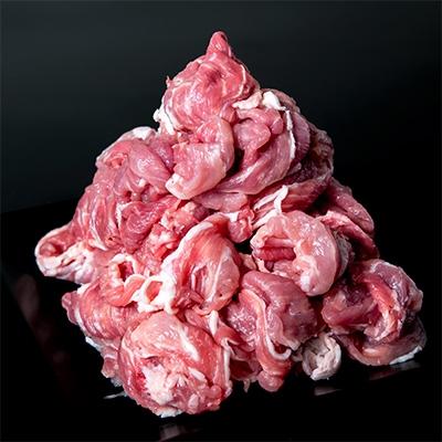 ふるさと納税 四万十町 丁度いい1.0kg!四万十町産新鮮国産ブランド豚こま切れセット | 