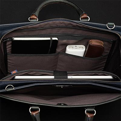 ふるさと納税 豊岡市 豊岡鞄　craftsmanship　3方(ブラック)の画像