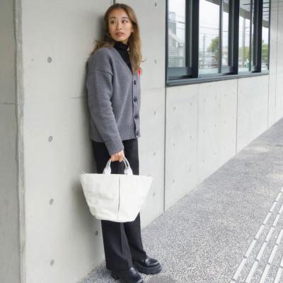 ふるさと納税 豊岡市 豊岡鞄 TUTUMU Marche mini(キナリ)