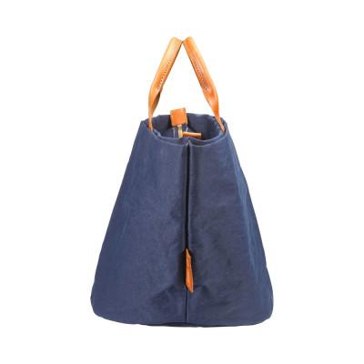 ふるさと納税 豊岡市 豊岡鞄　トートバッグS　ネイビー　TUTUMU Marche mini　(S1800　24-145)の画像
