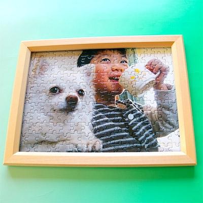 ふるさと納税 吉野ヶ里町 [元祖ぱずる屋さん]オーダーメイドジグソーパズル165ピースパズル+フレームセットお仕立券