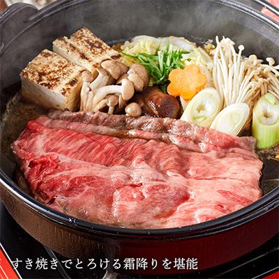 ふるさと納税 豊岡市 「但馬ビーフはまだ」極上但馬牛肩ロースすき焼き用【500g】 |  | 01