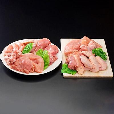 ふるさと納税 日南市 宮崎県産鶏大満足4種セット(計3.5kg)